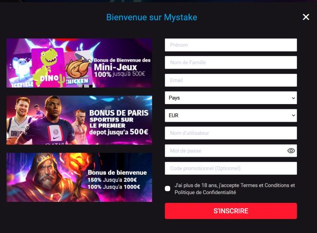 Comment fonctionne Mystake ? Notre avis sur le casino en ligne